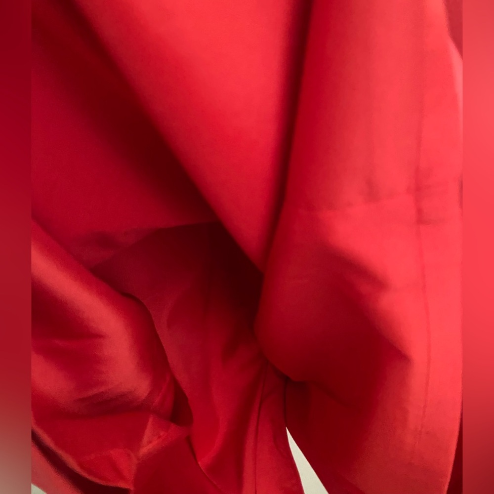 Adrianna Papell Red Midi Dress - Picture 3 of 14